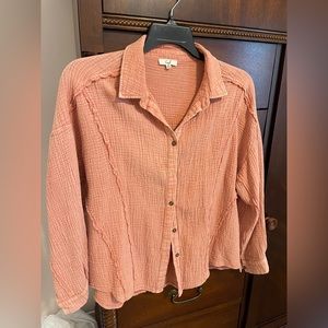 Easel button up blouse